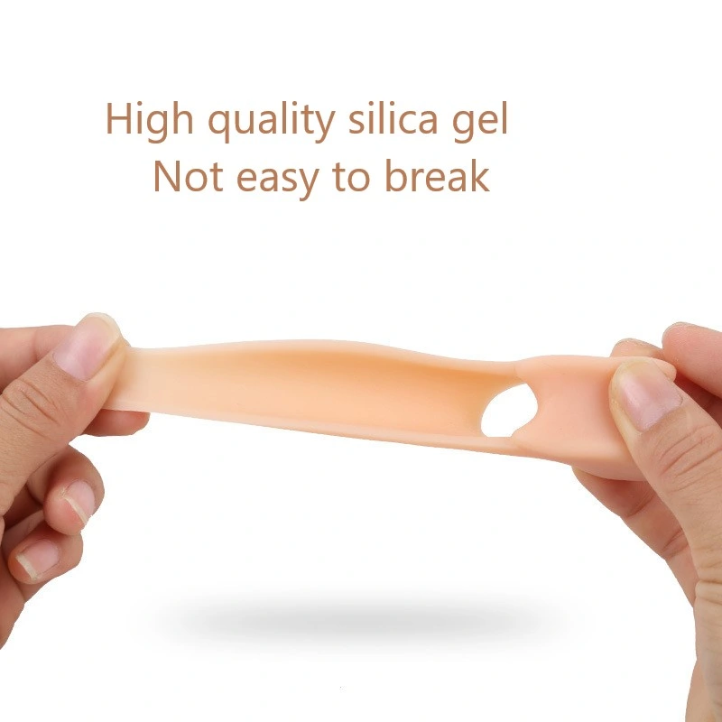 Anti-Bacteria Reusable Soft Gel Silicone Bunion Toe Corrector Separator