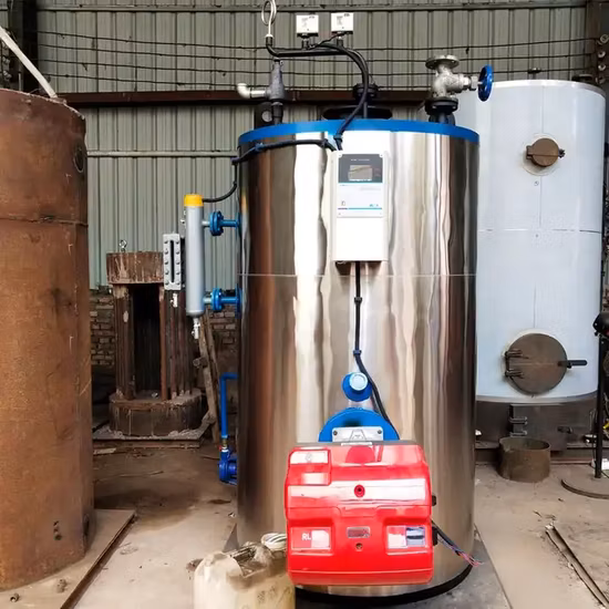 목재 건조기용 작은 0.5t 연료유 증기 보일러 시스템